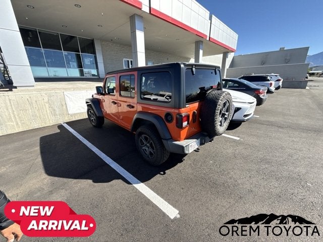 2018 Jeep Wrangler Sport S