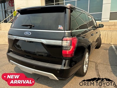 2018 Ford Expedition Max Platinum