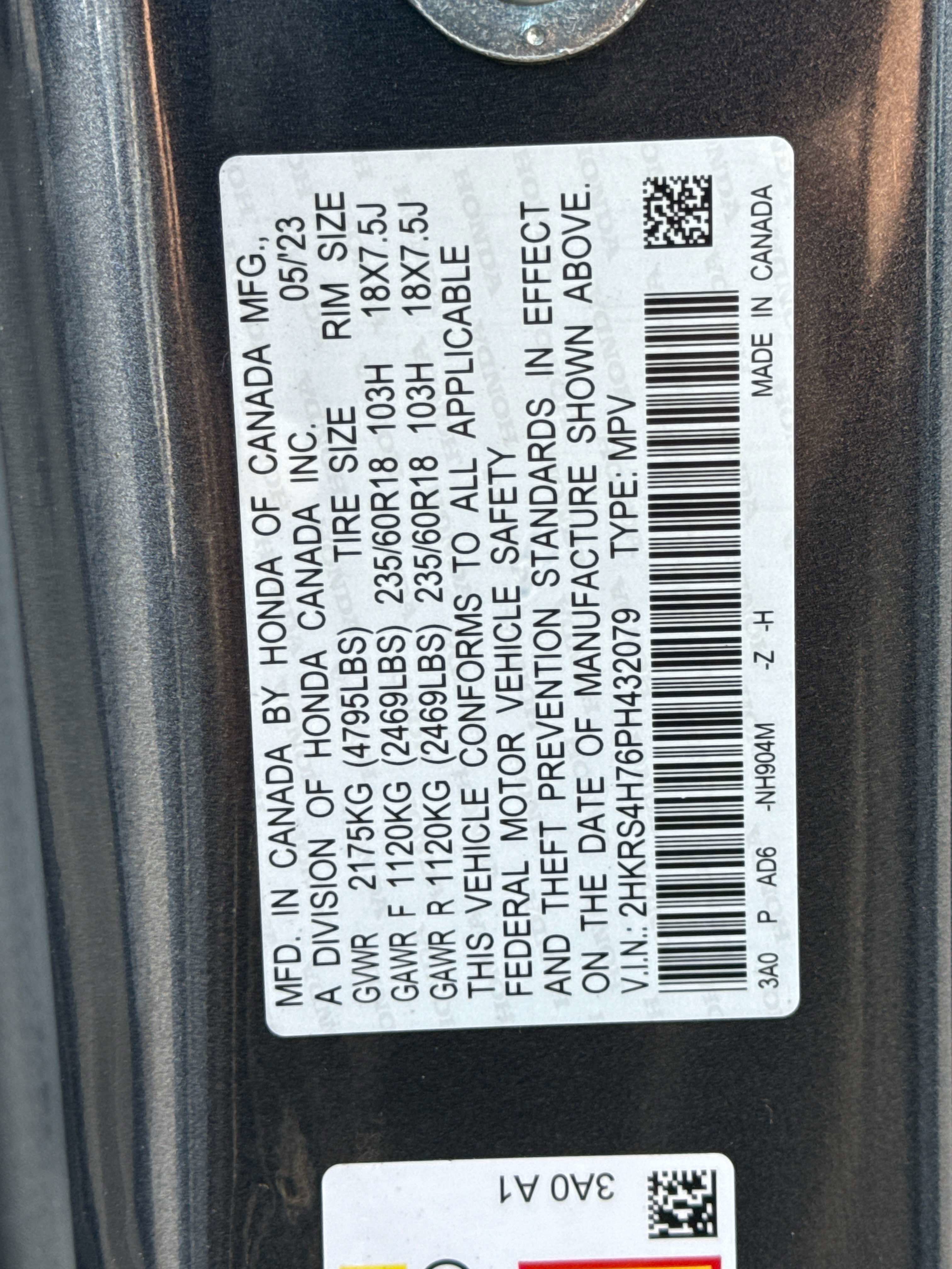 2023 Honda CR-V EX-L