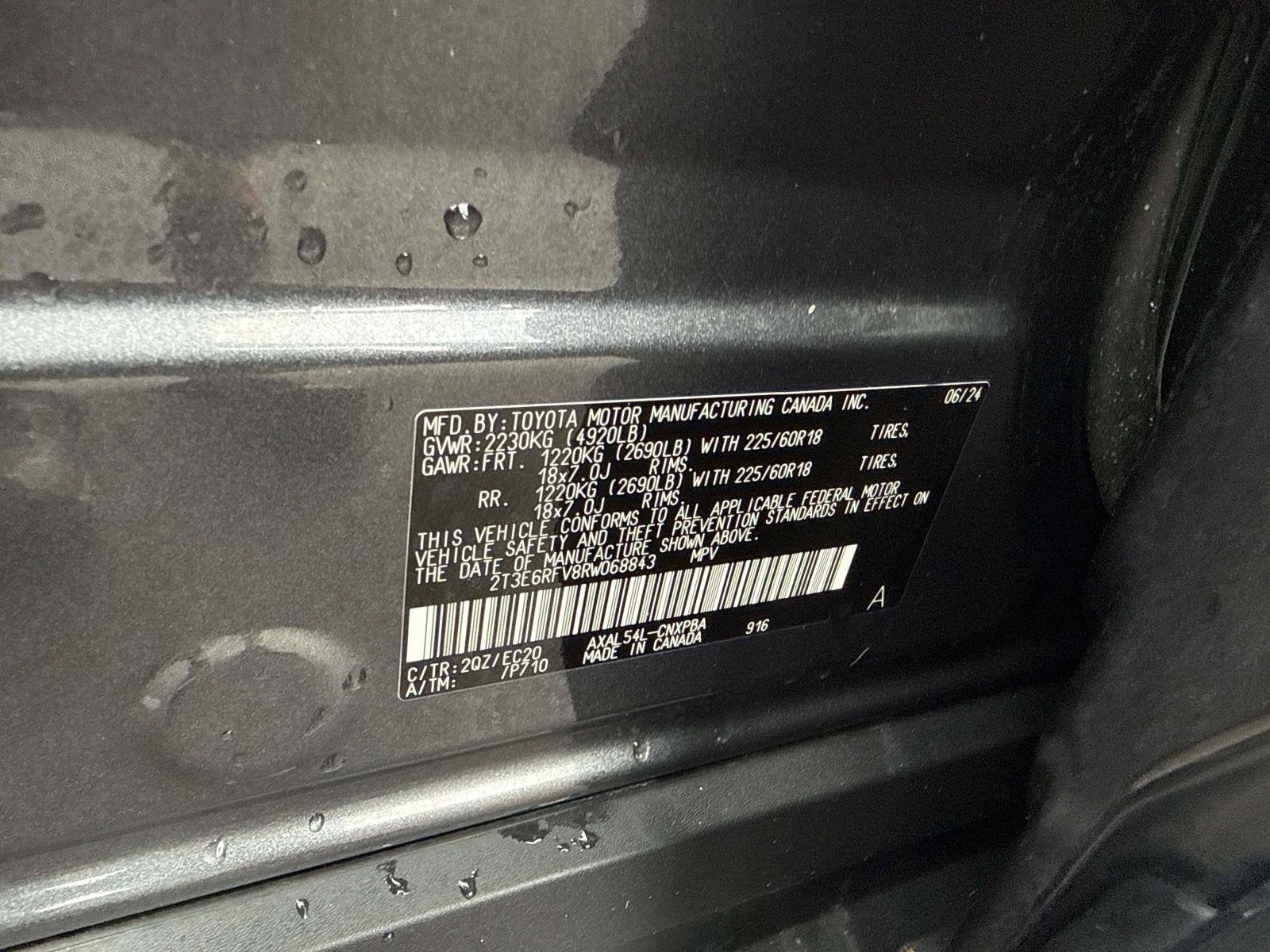 2024 Toyota RAV4 Hybrid Hybrid XSE
