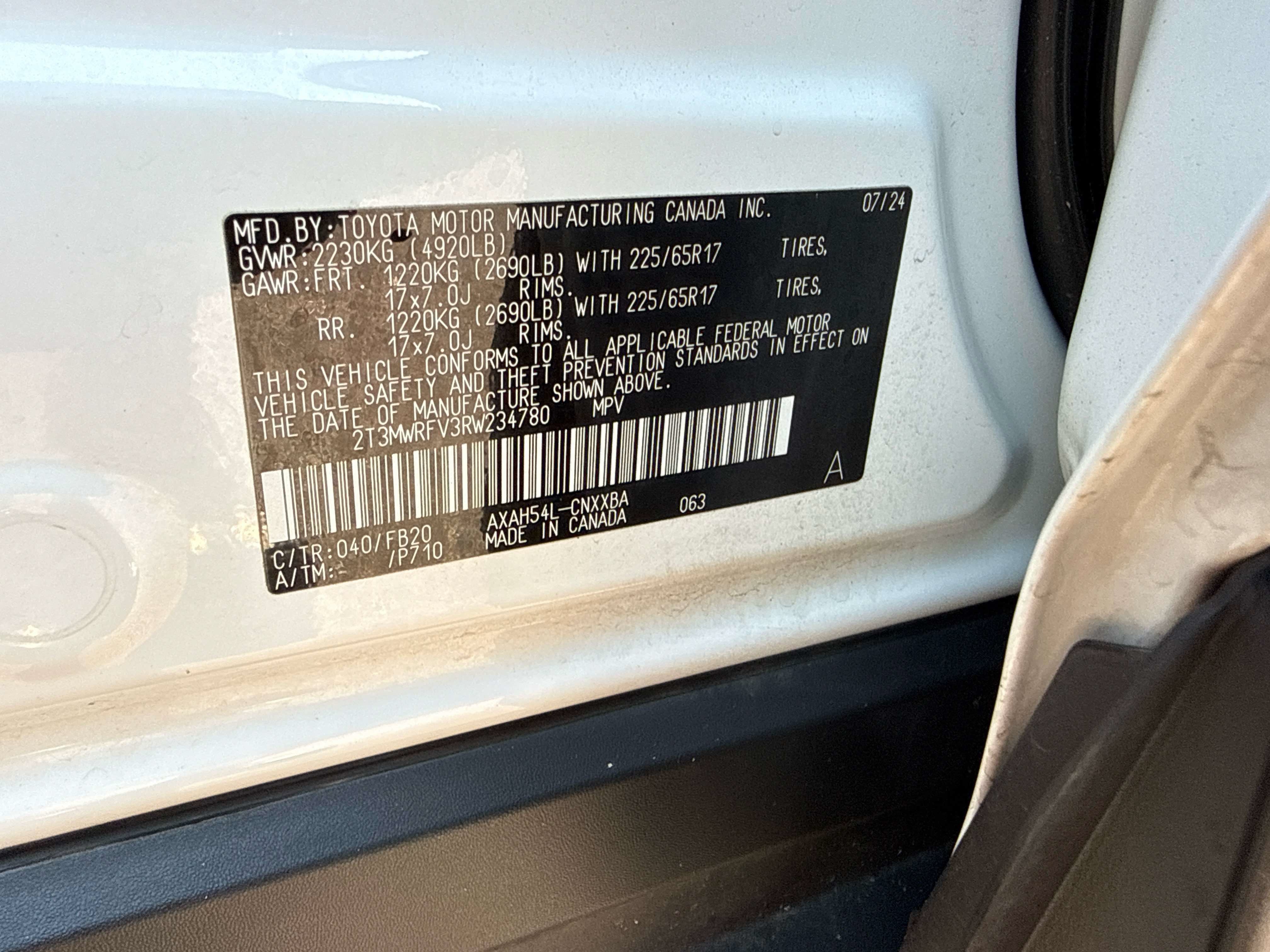 2024 Toyota RAV4 Hybrid Hybrid LE