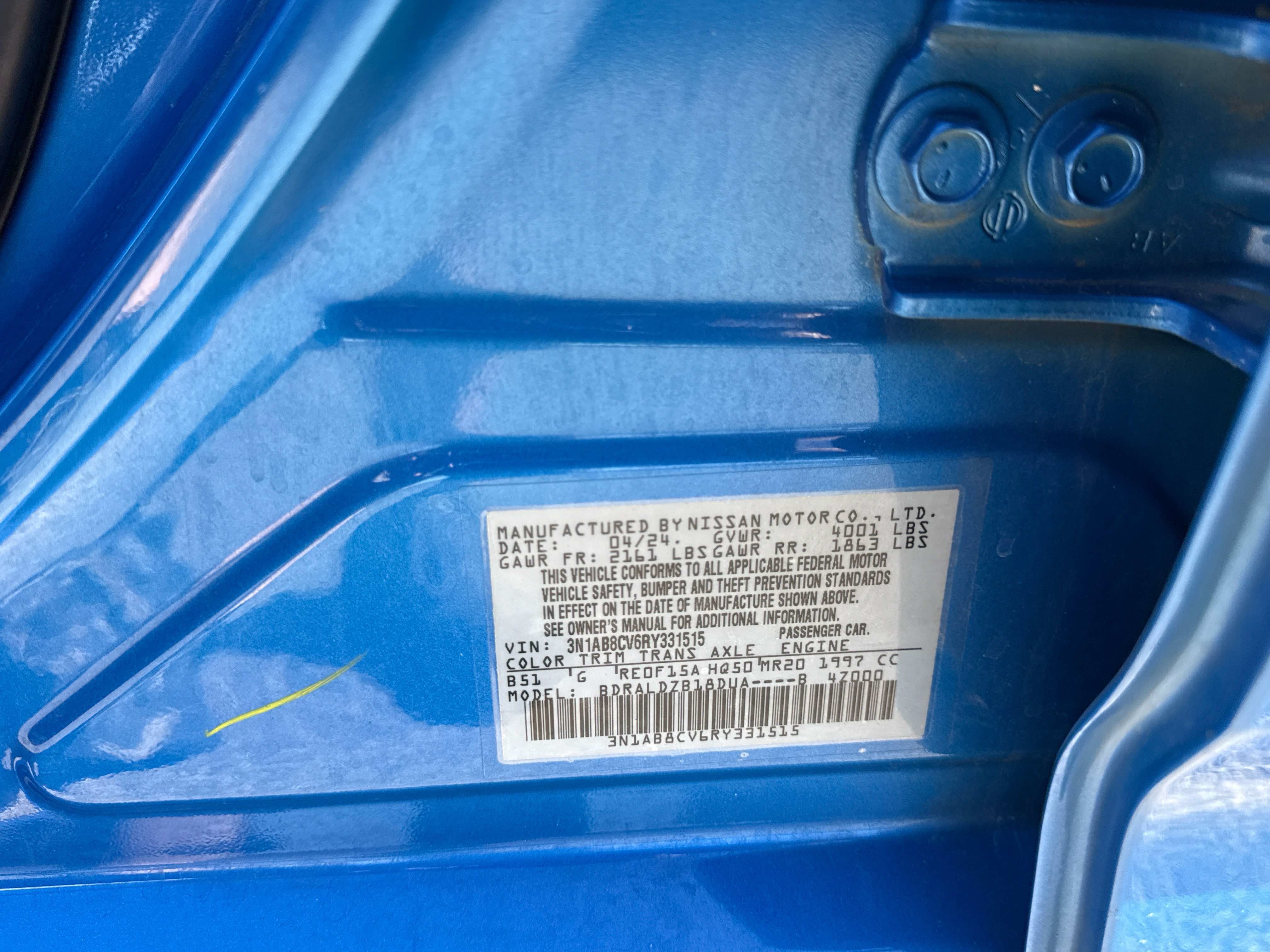 2024 Nissan Sentra SV