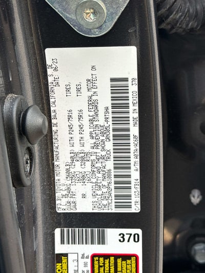 2023 Toyota Tacoma SR