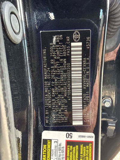 2025 Toyota Camry LE