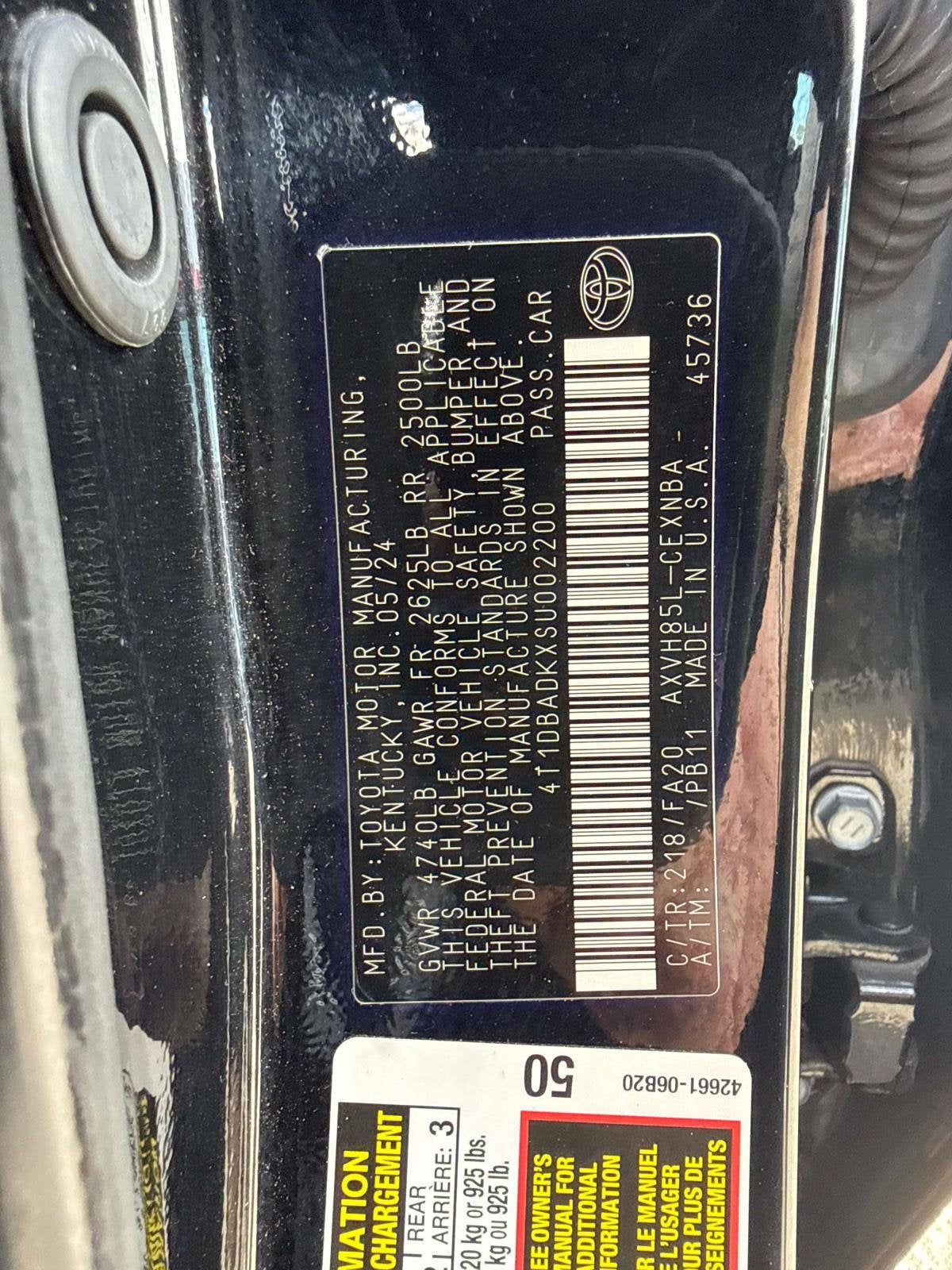 2025 Toyota Camry LE