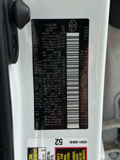 2024 Toyota CAMRY SE Nightshade