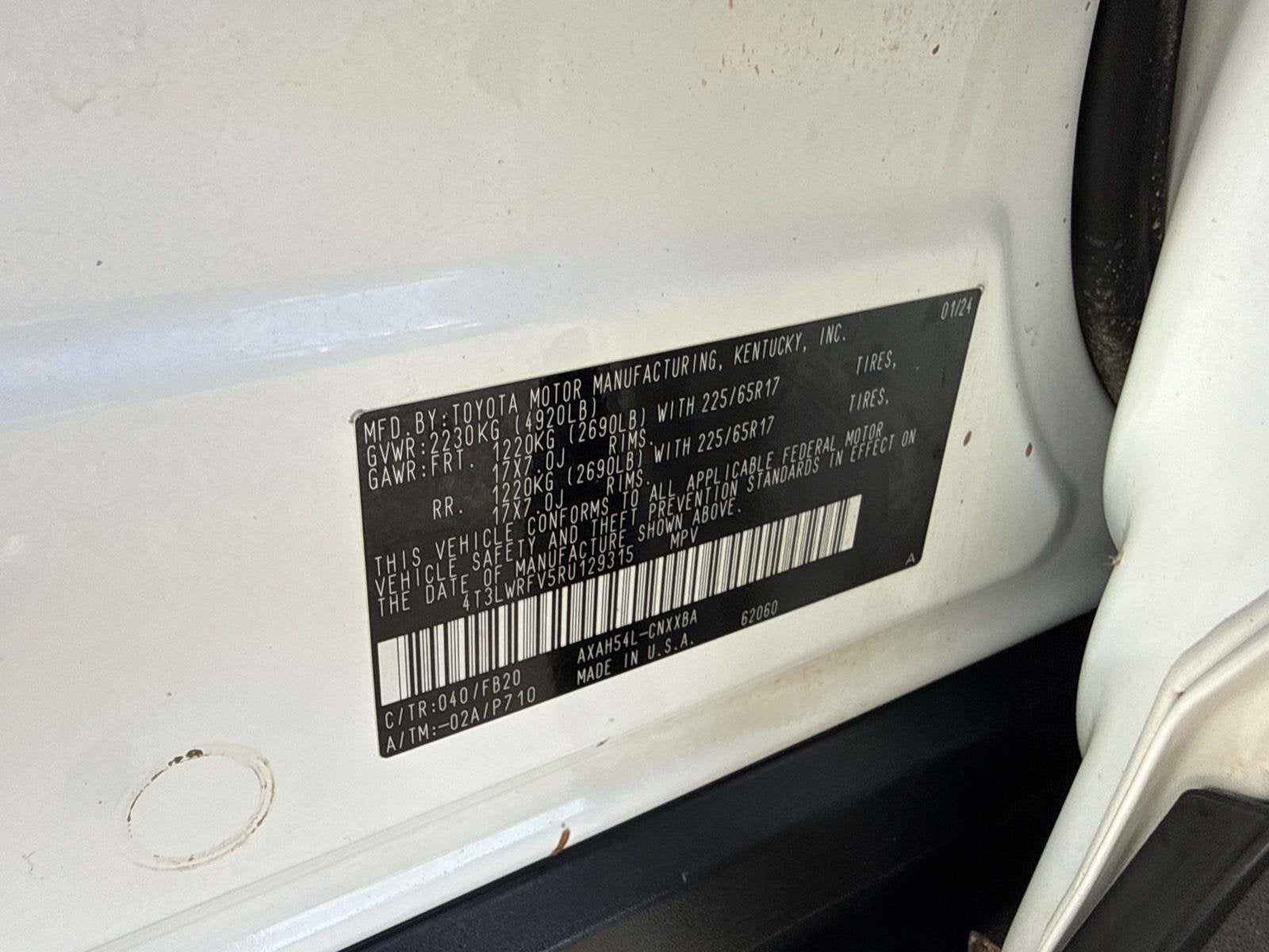 2024 Toyota RAV4 Hybrid Hybrid LE