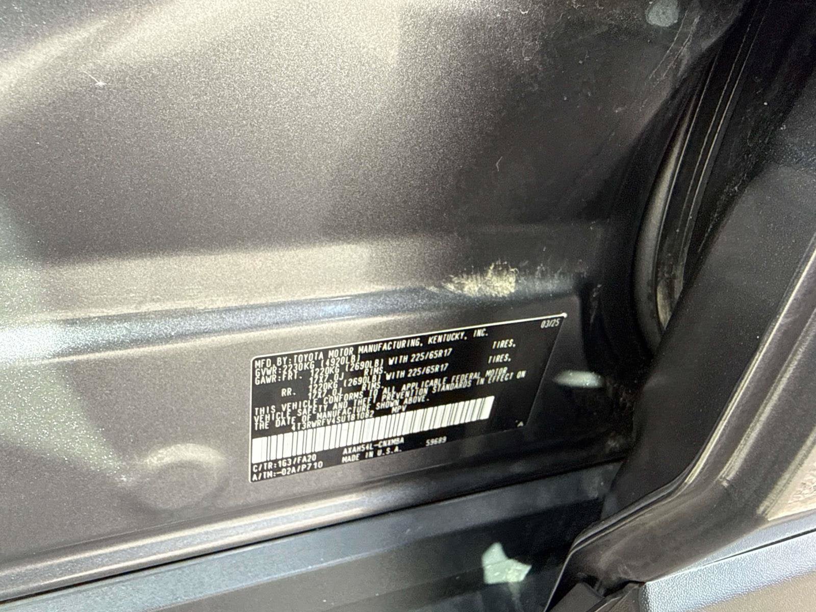 2025 Toyota RAV4 Hybrid Hybrid XLE