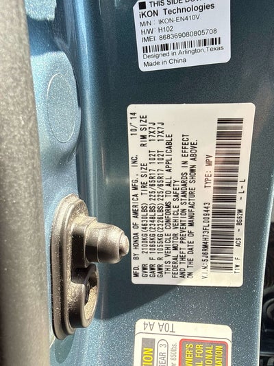 2015 Honda CR-V EX-L