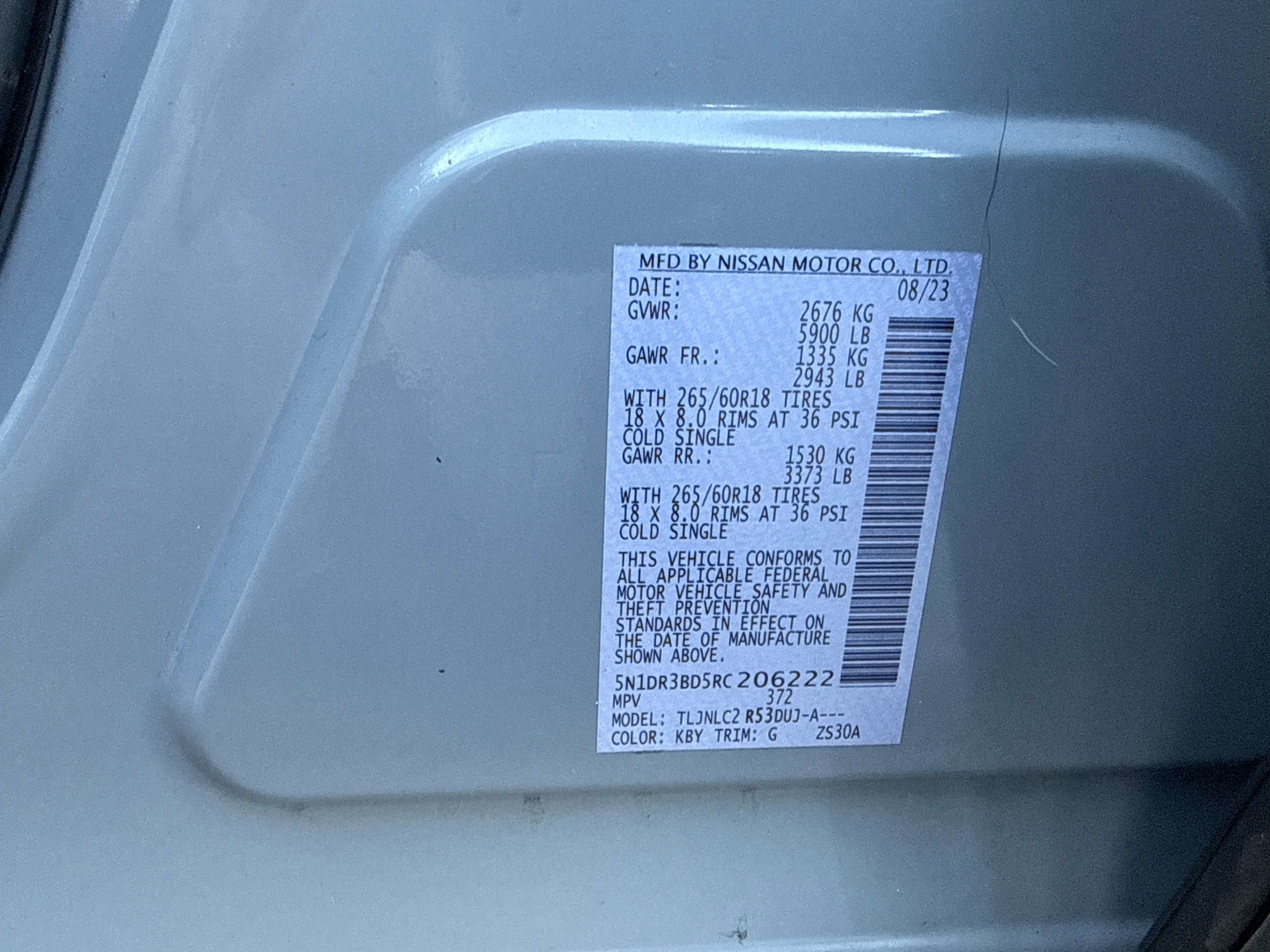 2024 Nissan Pathfinder Rock Creek