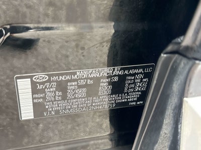 2022 Hyundai Santa Fe Calligraphy