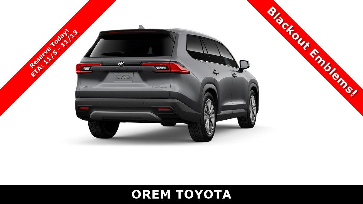 2026 Toyota Grand Highlander Platinum