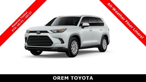 2026 Toyota Grand Highlander XLE