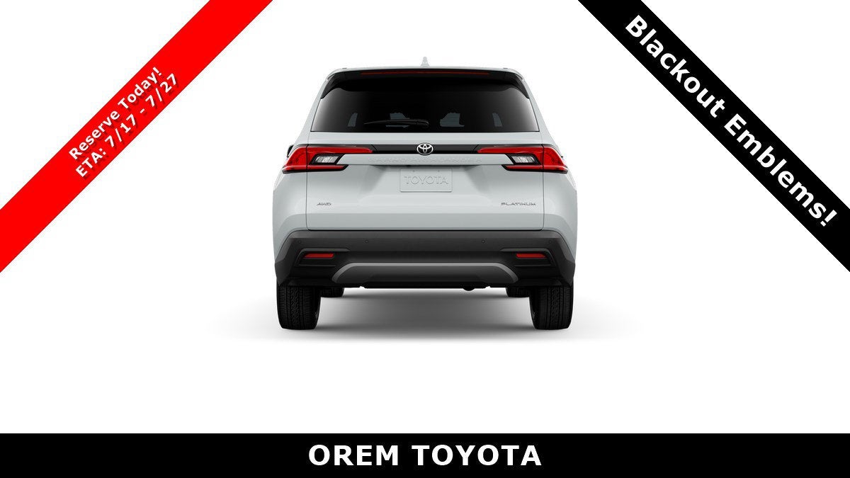 2026 Toyota Grand Highlander Platinum