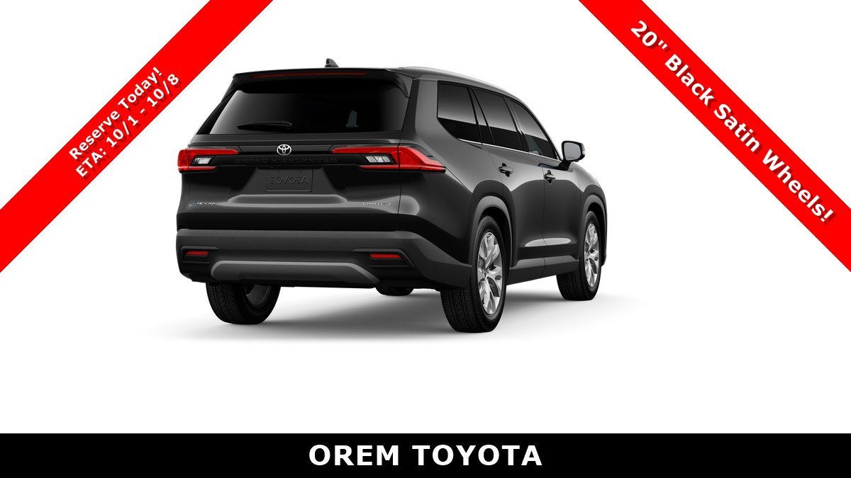 2026 Toyota Grand Highlander Hybrid Hybrid Limited