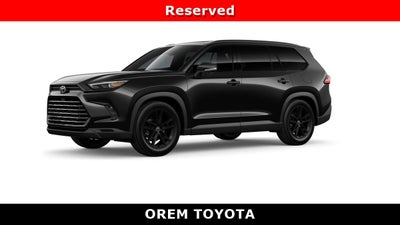 2026 Toyota Grand Highlander Hybrid Hybrid Nightshade