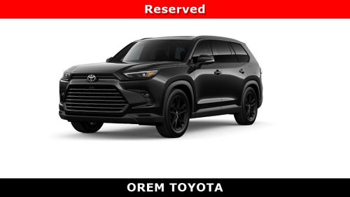 2026 Toyota Grand Highlander Hybrid Hybrid Nightshade