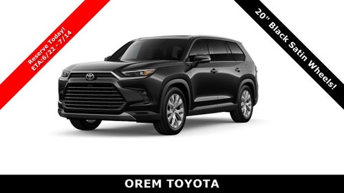 2026 Toyota Grand Highlander Hybrid Hybrid Limited