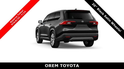 2026 Toyota Grand Highlander Hybrid Hybrid Limited