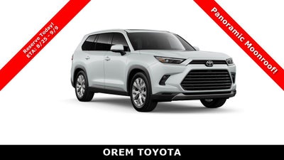 2026 Toyota Grand Highlander Hybrid Hybrid Limited