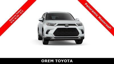 2026 Toyota Grand Highlander Hybrid Hybrid Limited