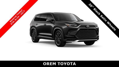 2026 Toyota Grand Highlander Hybrid Hybrid MAX Platinum