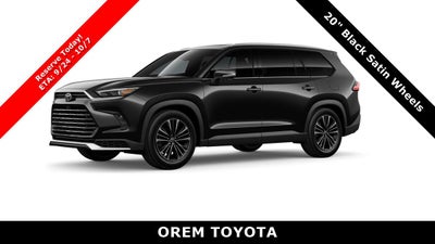 2026 Toyota Grand Highlander Hybrid Hybrid MAX Platinum