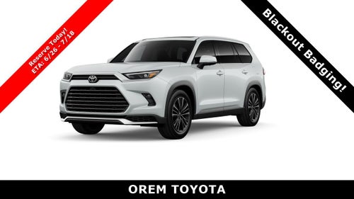 2026 Toyota Grand Highlander Hybrid Hybrid MAX Platinum