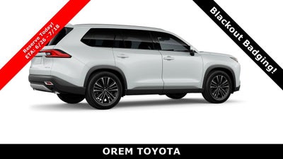 2026 Toyota Grand Highlander Hybrid Hybrid MAX Platinum