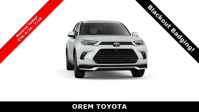 2026 Toyota Grand Highlander Hybrid Hybrid MAX Platinum