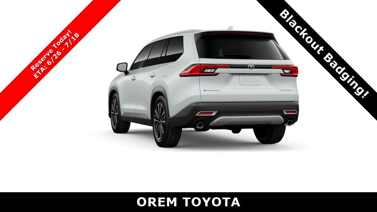 2026 Toyota Grand Highlander Hybrid Hybrid MAX Platinum
