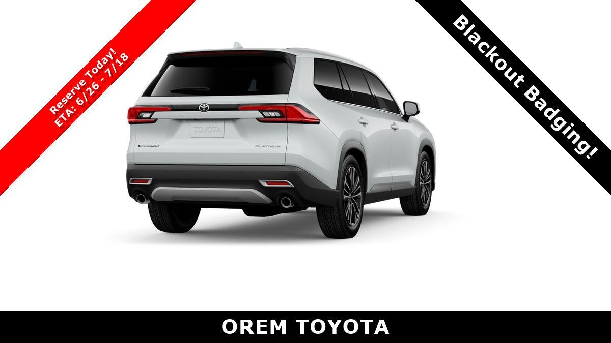 2026 Toyota Grand Highlander Hybrid Hybrid MAX Platinum