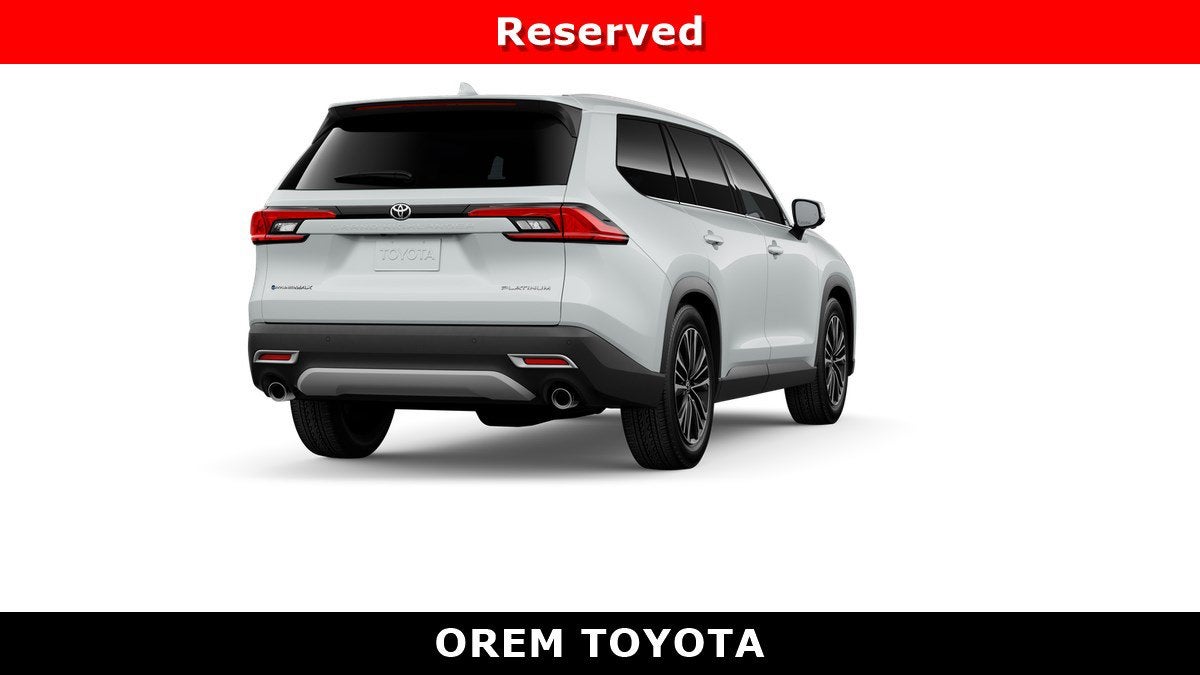 2026 Toyota Grand Highlander Hybrid Hybrid MAX Platinum