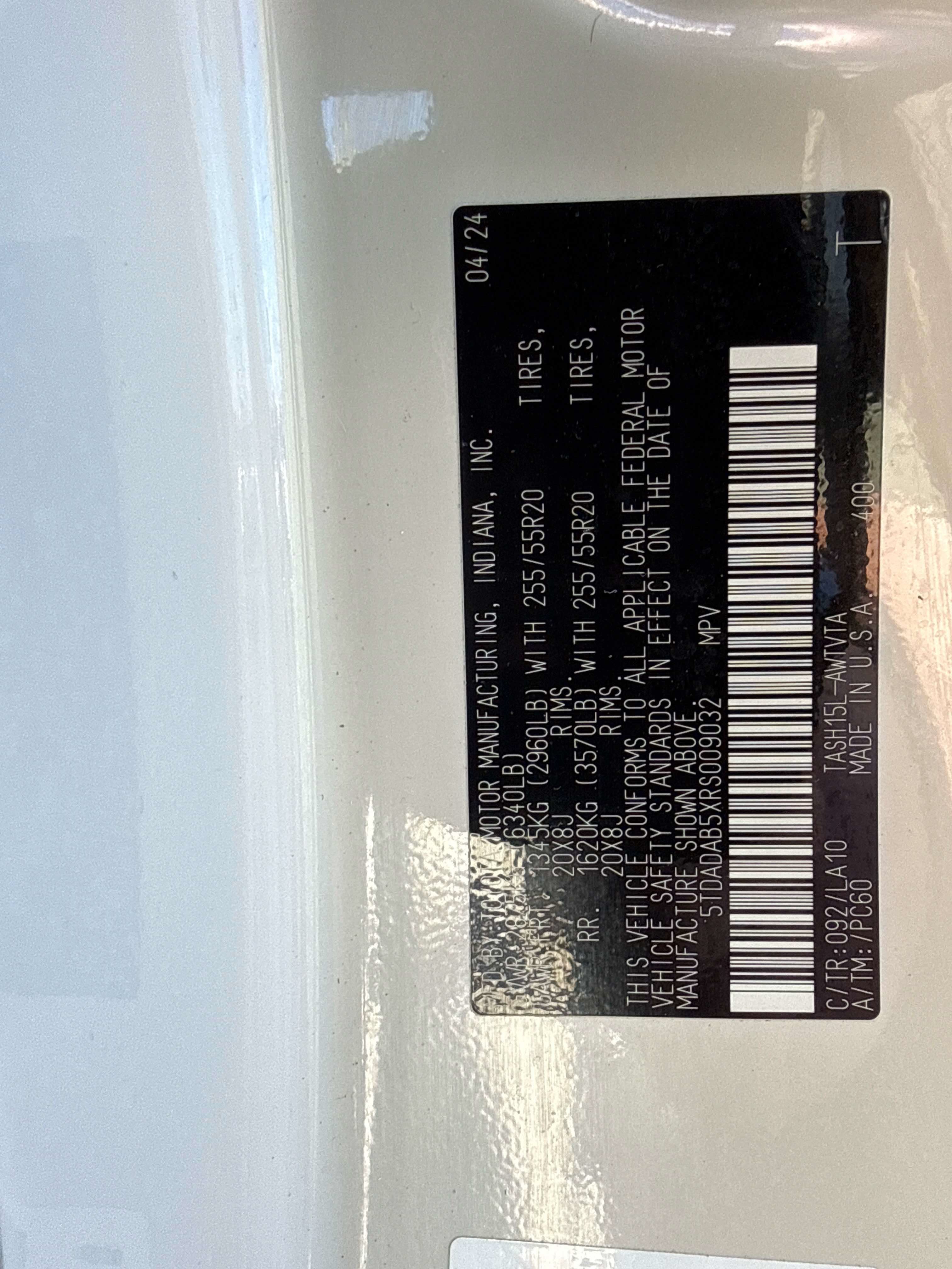 2024 Toyota Grand Highlander Hybrid Hybrid MAX Limited