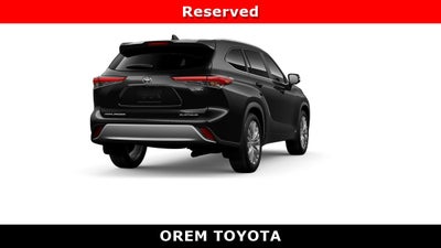 2026 Toyota Highlander Hybrid Hybrid Platinum