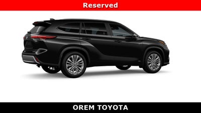 2026 Toyota Highlander Hybrid Hybrid Platinum