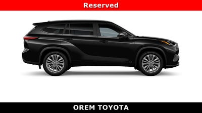 2026 Toyota Highlander Hybrid Hybrid Platinum