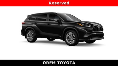 2026 Toyota Highlander Hybrid Hybrid Platinum