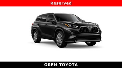 2026 Toyota Highlander Hybrid Hybrid Platinum