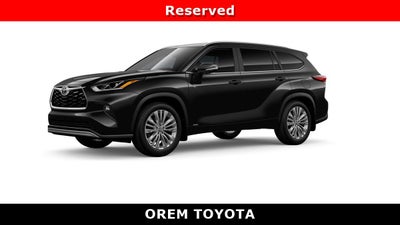 2026 Toyota Highlander Hybrid Hybrid Platinum