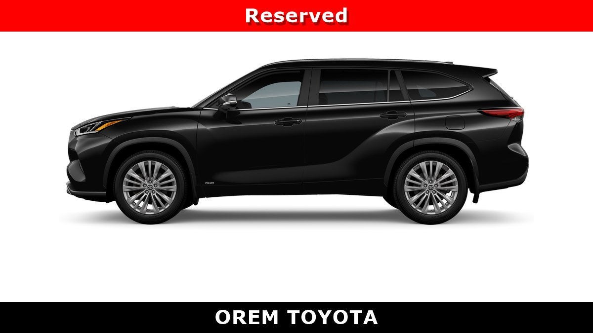2026 Toyota Highlander Hybrid Hybrid Platinum