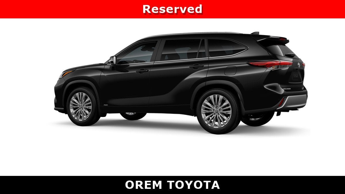 2026 Toyota Highlander Hybrid Hybrid Platinum