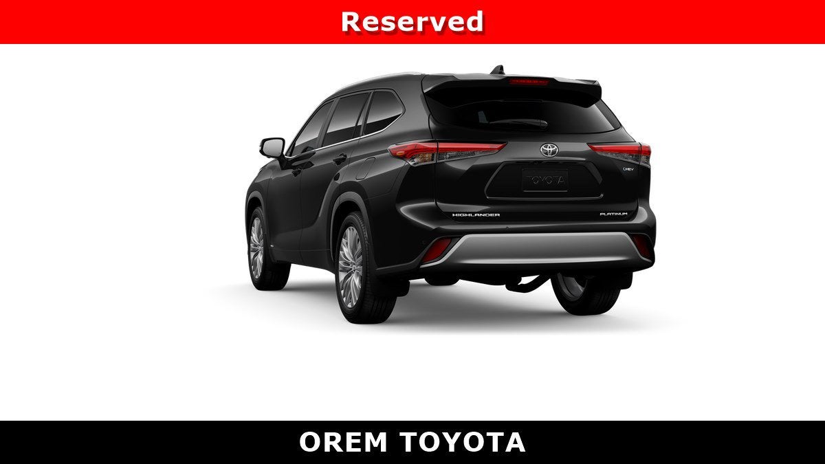 2026 Toyota Highlander Hybrid Hybrid Platinum
