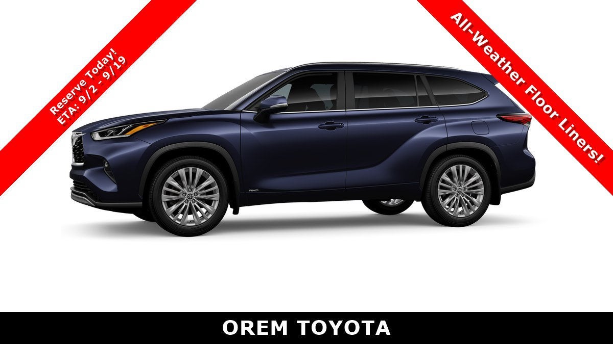 2026 Toyota Highlander Hybrid Hybrid Platinum
