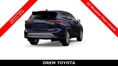 2026 Toyota Highlander Hybrid Hybrid Platinum