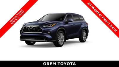 2026 Toyota Highlander Hybrid Hybrid Platinum