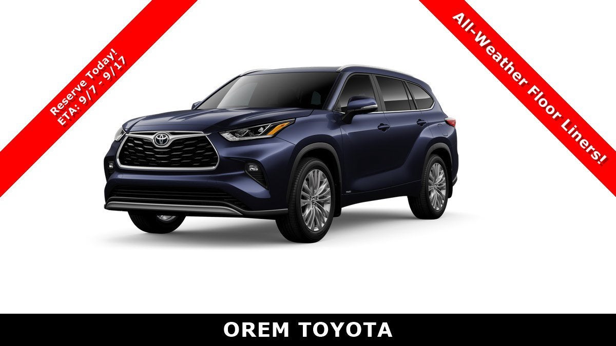 2026 Toyota Highlander Hybrid Hybrid Platinum