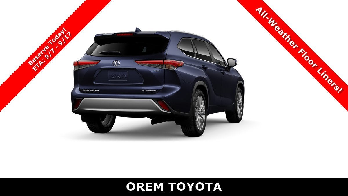 2026 Toyota Highlander Hybrid Hybrid Platinum
