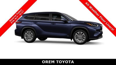 2026 Toyota Highlander Hybrid Hybrid Platinum