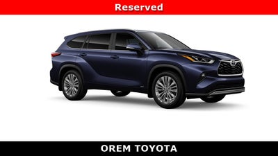 2026 Toyota Highlander Hybrid Hybrid Platinum